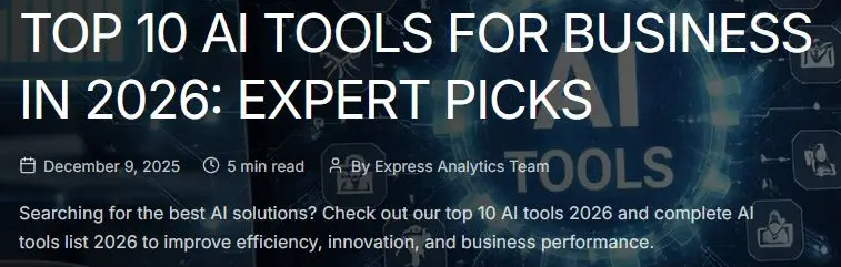 AI Tools for Business